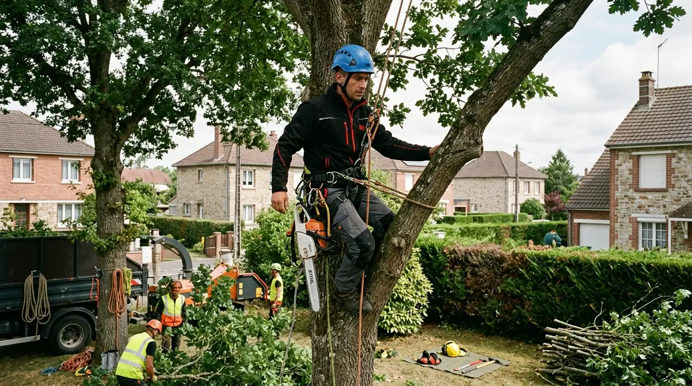 Élagage et abattage d'arbres à Beauvais
