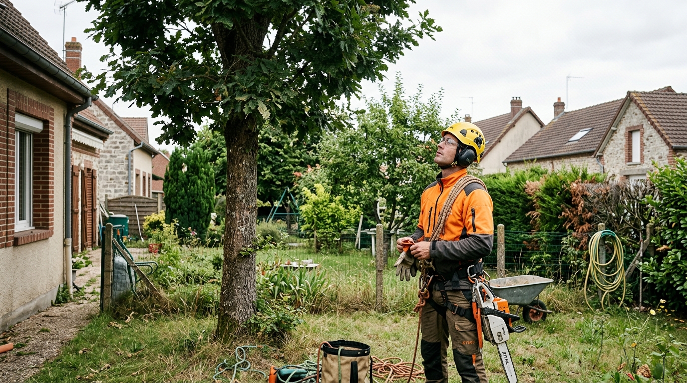 Chantier à Mouy avant intervention